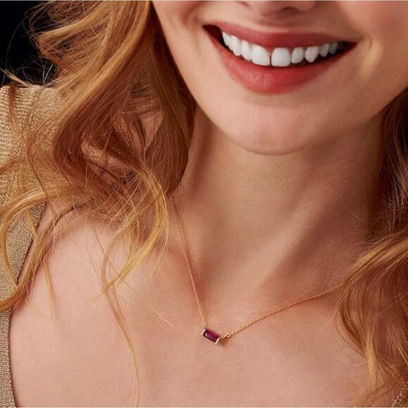 Joxevyia Birthstone Necklace - January (4701) - Picture 2 of 6